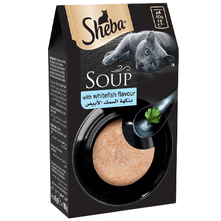 Sheba soup White Fish 40gx4