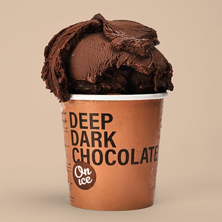 On Ice Deep Dark Chocolate Ice Cream 473ml