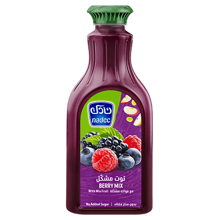Nadec Berry With Fruit Mix Nectar No Sugar 1.3L