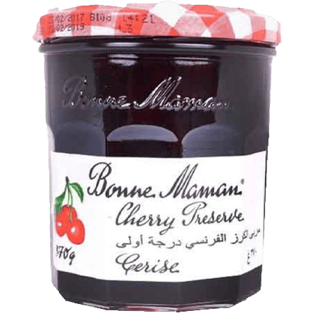 Bonne Maman Cherry Preserve Jam 370 g
