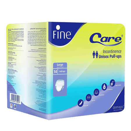 Fine Adult Diapers Fine Care Heavy-Brief Large Unisex Carton 14 Marvel