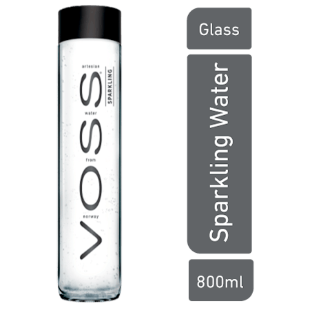 Voss Sparkling Water Glass 800 ml