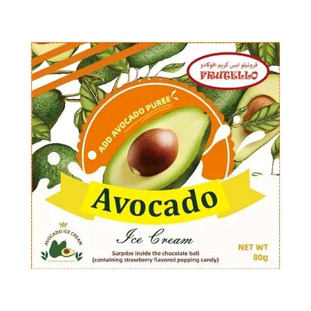 Frutello Avocado Ice Cream 80 Gm