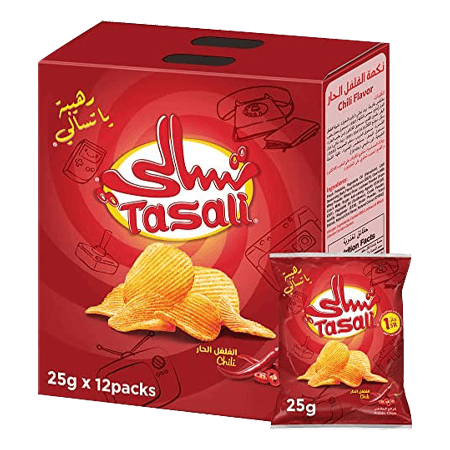 Tasali Chips Chili 12 pcs 25 g