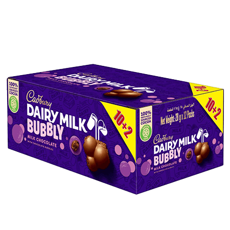 Cadbury Dairy Milk Bubbly Promo 12 pcs 24 g