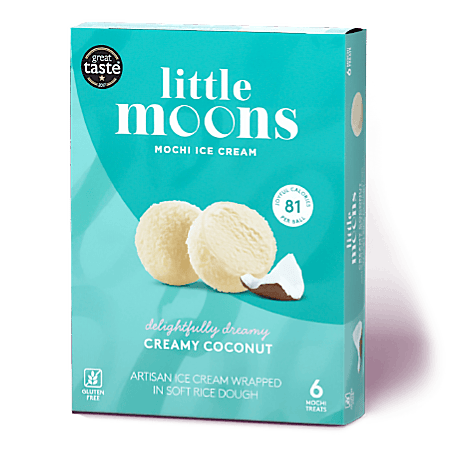 Little Moons Creamy Coconut Ice Cream Mochi, 192 gm