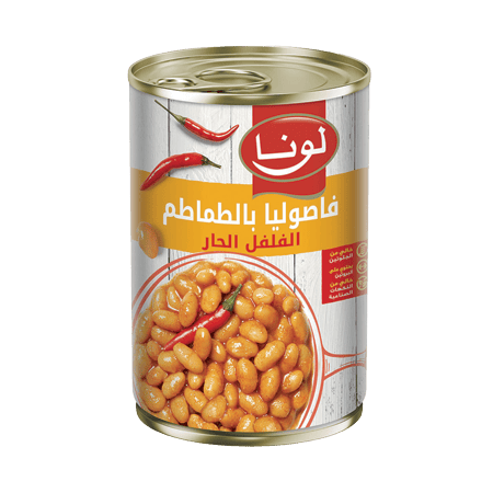Luna Beans Baked In Tomato Hot 380 g