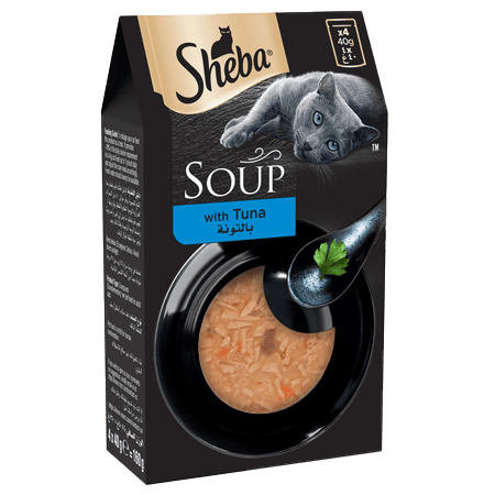 Sheba soup Tuna 40gx4