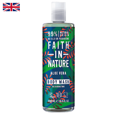 Faith In Nature Shower Gel Natural Aloe Vera 400Ml