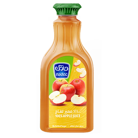 Nadec Apple 100% No Sugar 1.3L