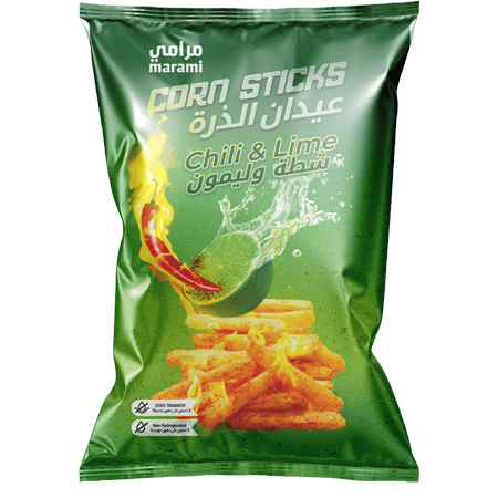 Marami Corn Sticks Chili & Lime Corn Sticks 50g