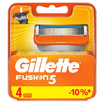 Gillette Blades Fusion Refills 4 pcs