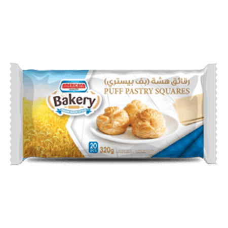 Americana Mini Puff Pastry Square 320G