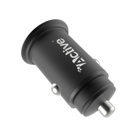Active Car-Charger Pd 30W Metal Black