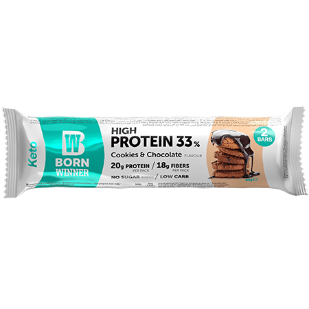 Born Winner Protein bar KETO - Cookies N Chocolate 60 g