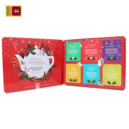 English Tea Shop Red Premium Holiday Collection Gift Tin 54g