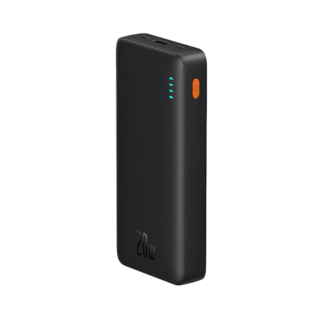 Baseus Airpow Fast Charge Power Bank 20000Mah 20W Cluster Black