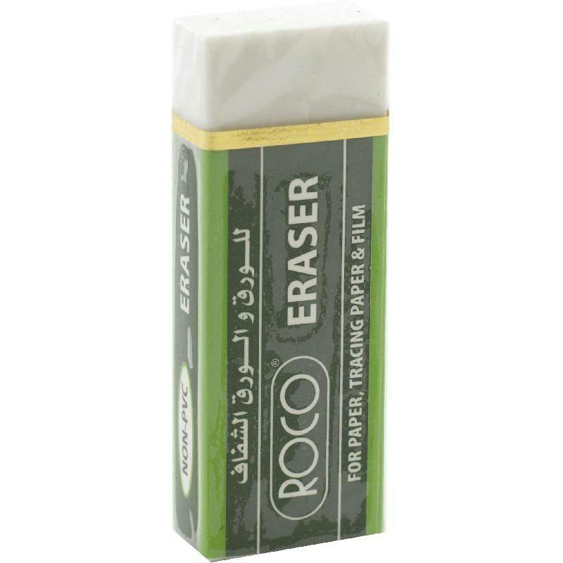 Roco Plastic Eraser, White