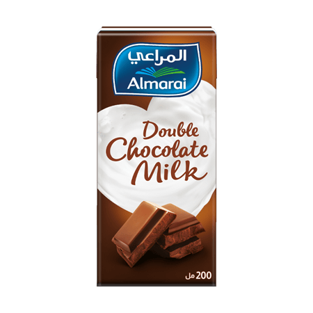 Almarai Long Life Double Chocolate Flavored Milk 200 ml