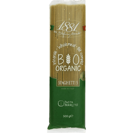 1881 Organic Wholemeal Spaghetti Pasta 500g