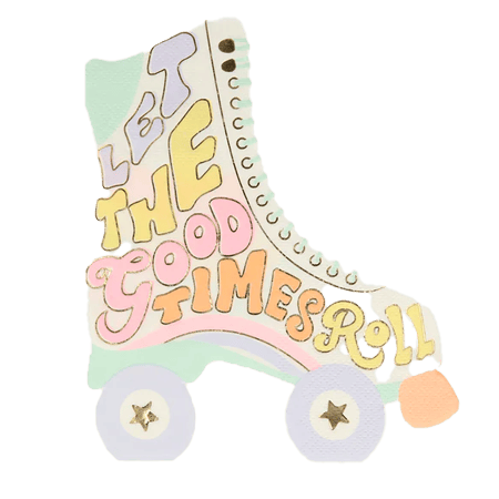 Meri Meri Roller Skate Napkins