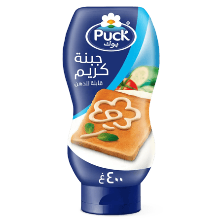 Puck Squeeze Analogue Cream Cheese 400 gm