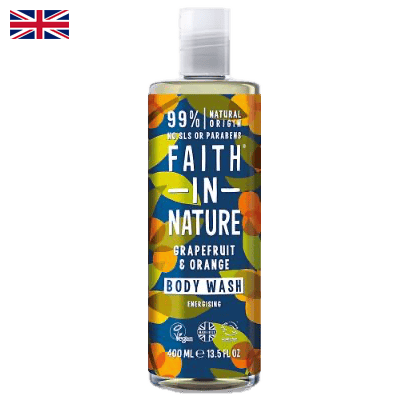 Faith In Nature Shower Gel Grapefruit & Orange 400Ml
