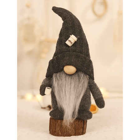 Medium winter doll gray 1 pc