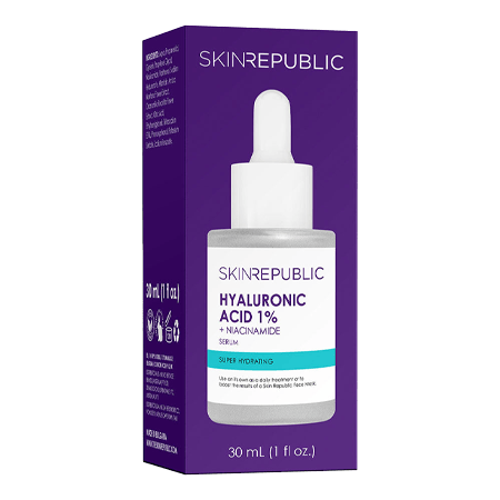 Skin Republic Hyaluronic Acid 1% + Niacinamide 2% Serum 30ml