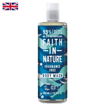 Faith In Nature Shower Gel Fragrance Free 400Ml