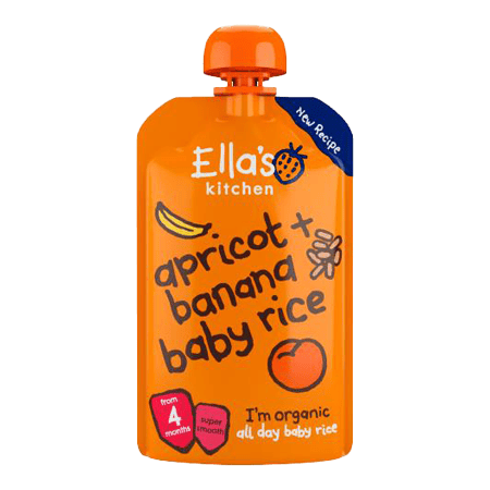 Ellas Or gmanic Banana Apricot Rice  120 gm