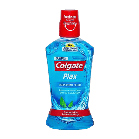 Colgate Plax Peppermint Mint Mouthwash - 500 ml