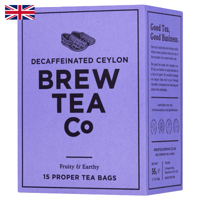 Brew Tea Co Co2 Decaffeinated 15 Tea Bags
