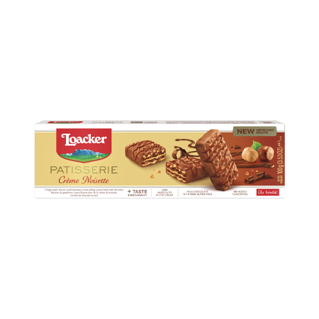 Loacker Patisserie Snack Creamy Hazelnut Wafer100 g