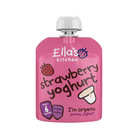 Ellas Kitchen Greek Yoghurt & Strawberry 90G