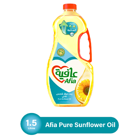 Afia Sunflower Oil 1.5 L