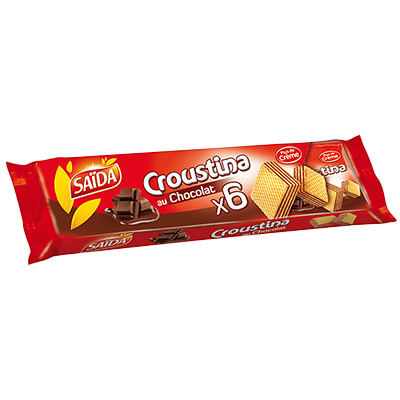 Saida Croustina Wafer Chocolate 6 pcs 33 g