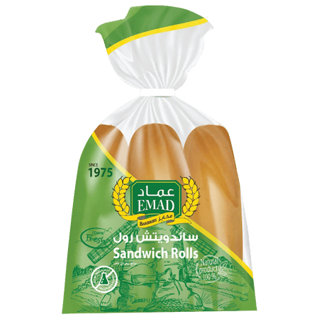 Emad Sandwitch Roll White 6Pcs