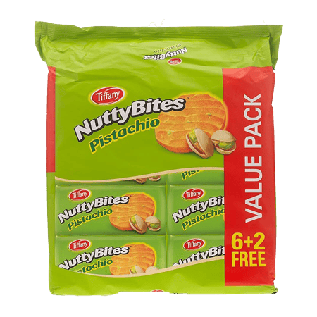 Tiffany Nutty Bites Pistachio 8 pcs 72 g