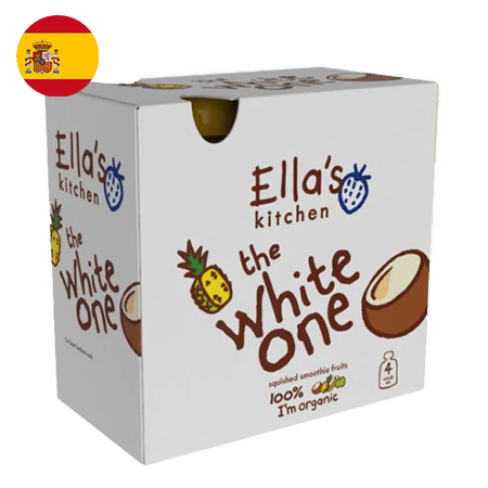 Ellas White One Smoothie Organic 4 X 90G 6 Months +