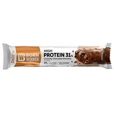 Born Winner Protein Bar Delux Crunchy Choco Browni 64 g