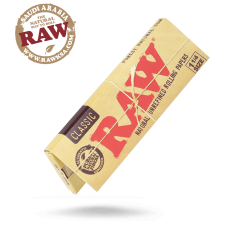 Raw Natural Unrefined Rolling Papers (Classic) 1/4