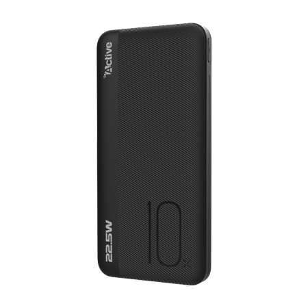 Active Power-Bank 22W 10,000Mah Black
