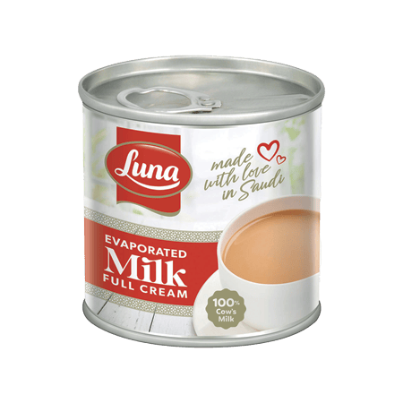 Luna Full Fat Evaporated Milk 170 gm