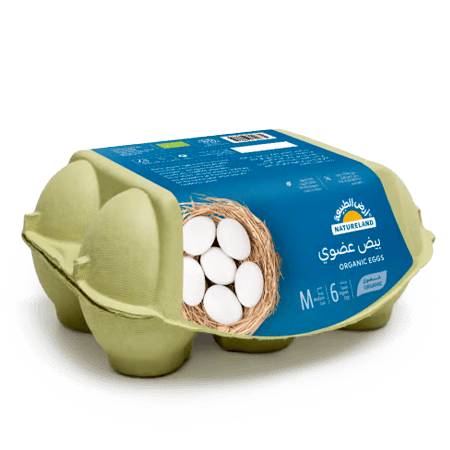 Natureland Organic Eggs 6 Pcs