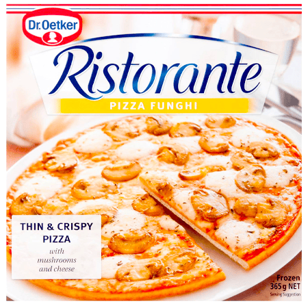Dr Oetker Ristorante Pizza Funghi 365G