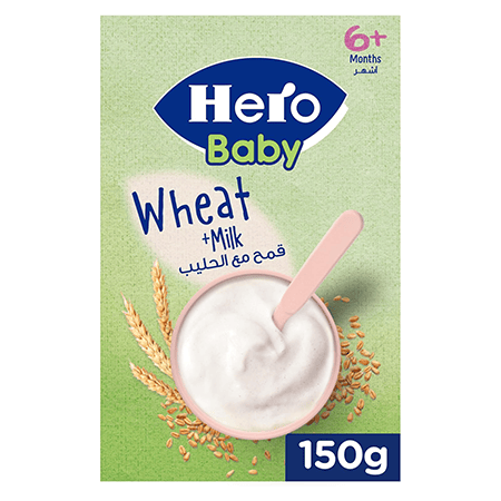 Hero Baby Wheat + Milk, 150g