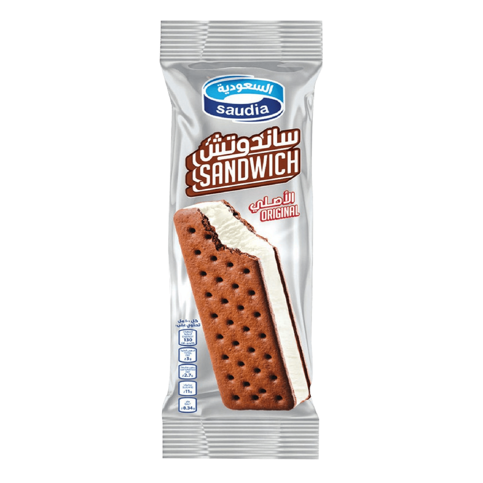 Saudia Ice Cream Sandwich 100Ml