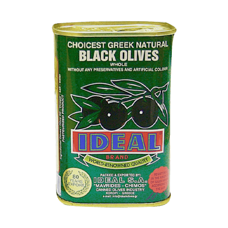 Ideal Black Olives 250 g