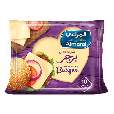 Almarai Burger Slices Cheese 10 Slices 200 gm